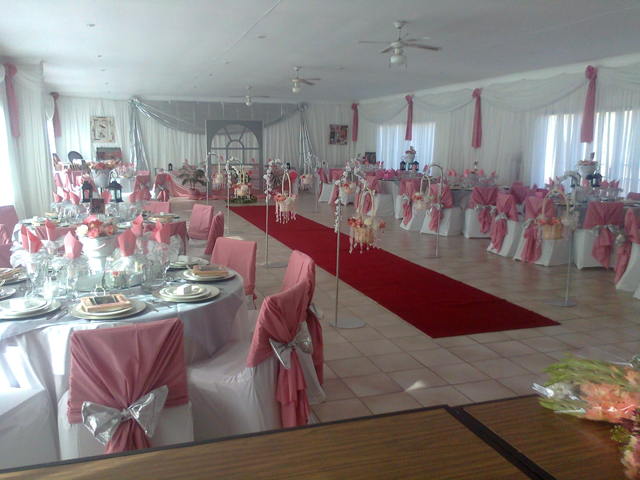 Party Hire Equipment Weddings Kiddies Parties Draping DJ Music Catering Cak Roodepoort